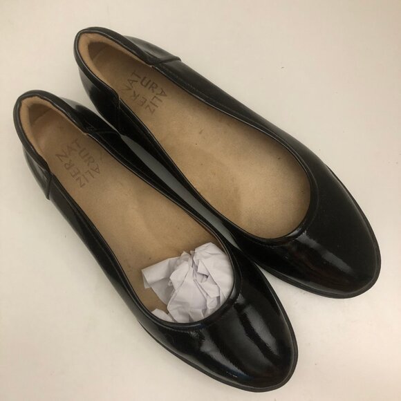 NATURALIZER Patent Leather Wedge Heel Comfortable Career Shoes - Picture 14 of 14